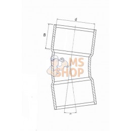 Coude PVC 15° 140mm | VDL Coude PVC 15° 140mm | VDLPR#883232