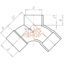 Pièce Y en PVC 63x63x63mm | VDL Pièce Y en PVC 63x63x63mm | VDLPR#883489