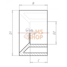 Manchon réducteur 160x125mm | VDL Manchon réducteur 160x125mm | VDLPR#883447