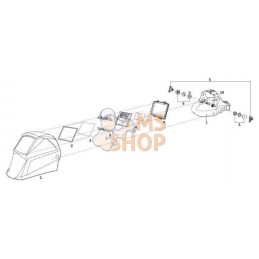 Verre de protection plast. ext. 122x102 | WELDLINE Verre de protection plast. ext. 122x102 | WELDLINEPR#1112864