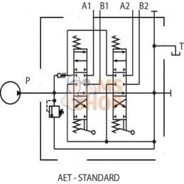 Distributeur monobloc 38- 38L AET | WALVOIL Distributeur monobloc 38- 38L AET | WALVOILPR#903353