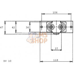 Levier servo sv10-b/01g-056a-0 | WALVOIL Levier servo sv10-b/01g-056a-0 | WALVOILPR#971909