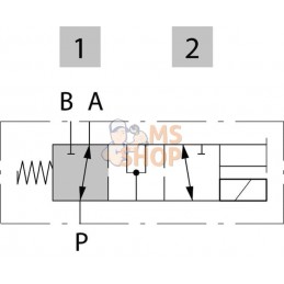 Vanne électrique A 3 voie 12V 1/2 BSP | WALVOIL Vanne électrique A 3 voie 12V 1/2 BSP | WALVOILPR#780989