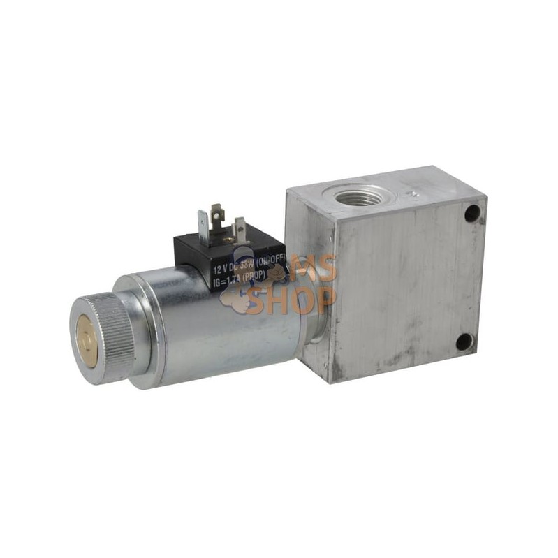 Vanne electr.2/2 12V No.ferm. 3/8" BSP | WALVOIL Vanne electr.2/2 12V No.ferm. 3/8" BSP | WALVOILPR#781029