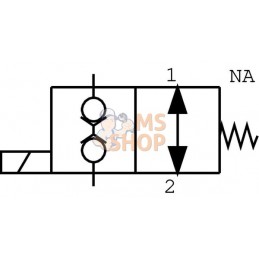 Vanne electr.2/2 12V No.ouv. 3/8" BSP | WALVOIL Vanne electr.2/2 12V No.ouv. 3/8" BSP | WALVOILPR#781031