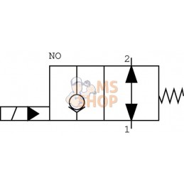 Vanne 2/2 EC12M NO 12Vcc 3/4BS | WALVOIL Vanne 2/2 EC12M NO 12Vcc 3/4BS | WALVOILPR#781015