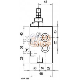 Clapet VDA-FL-6-38 NG-6 | WALVOIL Clapet VDA-FL-6-38 NG-6 | WALVOILPR#781076
