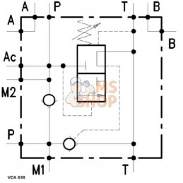 Clapet VDA-FL-6-38 NG-6 | WALVOIL Clapet VDA-FL-6-38 NG-6 | WALVOILPR#781076