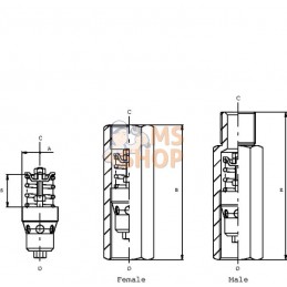 Valve de descente 1/2 BSP | WALVOIL Valve de descente 1/2 BSP | WALVOILPR#780962