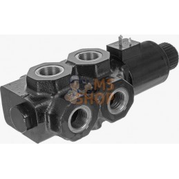 Vanne électrique A 6 voie 12V 3/4 BSP | WALVOIL Vanne électrique A 6 voie 12V 3/4 BSP | WALVOILPR#780996