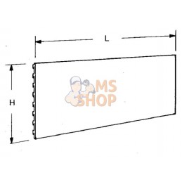 Dim tab comm 10x66,5cm bl/alu | VIKA Dim tab comm 10x66,5cm bl/alu | VIKAPR#907848