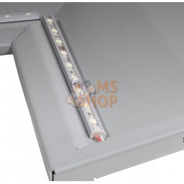 Barre LED angle ext. blanc/alu | VIKA Barre LED angle ext. blanc/alu | VIKAPR#1025121