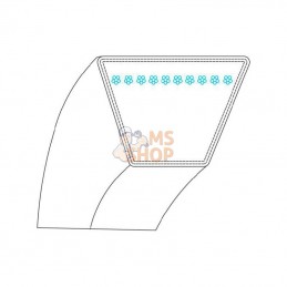 AK401478; AL-KO; Courroie 9,5/0850; pièce detachée
