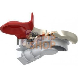 Tête d'attelage ouverte M16x1.5 rouge | WABCO Tête d'attelage ouverte M16x1.5 rouge | WABCOPR#915366