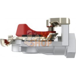 Tête d'attelage ouverte M16x1.5 rouge | WABCO Tête d'attelage ouverte M16x1.5 rouge | WABCOPR#915366