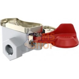 Tête d'attelage ouverte M16x1.5 rouge | WABCO Tête d'attelage ouverte M16x1.5 rouge | WABCOPR#915366