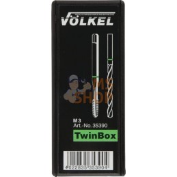 Foret et taraud M3 Forme B pour trous débouchants | VÖLKEL Foret et taraud M3 Forme B pour trous débouchants | VÖLKELPR#823535