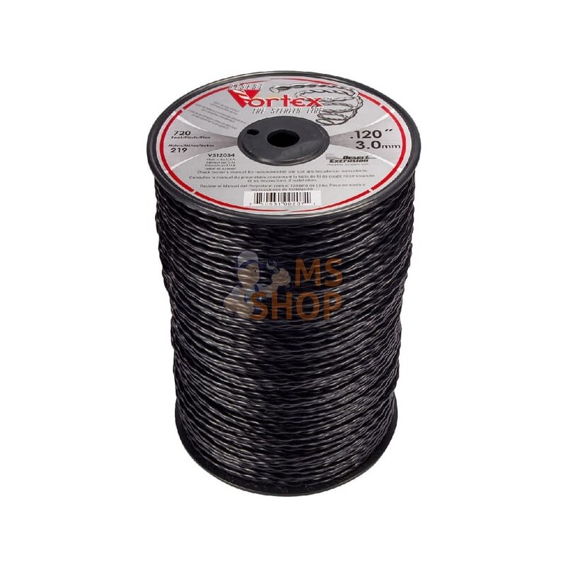 Fil Nylon Vortex 3mm219,5m | VORTEX Fil Nylon Vortex 3mm219,5m | VORTEXPR#970067