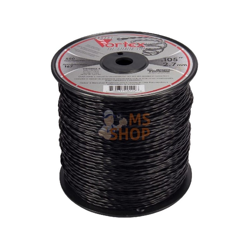 Fil nylon Vortex 2,4mm 208,8m | VORTEX Fil nylon Vortex 2,4mm 208,8m | VORTEXPR#970065