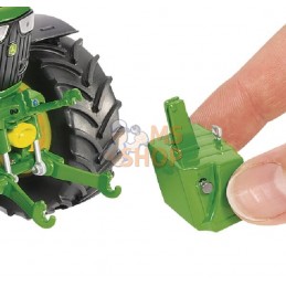 John Deere 6125R+chargeur frontal | WIKING John Deere 6125R+chargeur frontal | WIKINGPR#856916