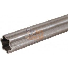 Tube profilé étoile AW35S/AW36 Ø ext. : 61x4,3 mm L : 1,5 m Weasler | WEASLER Tube profilé étoile AW35S/AW36 Ø ext. : 61x4,3 mm 