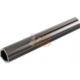 Tube profilé triangulaire AB9 Ø ext. : 54x4,9 mm L : 1 m Weasler | WEASLER Tube profilé triangulaire AB9 Ø ext. : 54x4,9 mm L : 