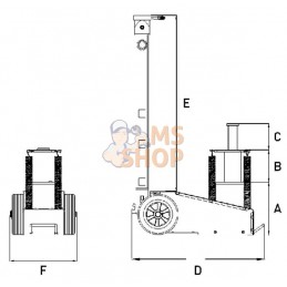 Cric pneumatique 24 t | WINNTEC Cric pneumatique 24 t | WINNTECPR#887077