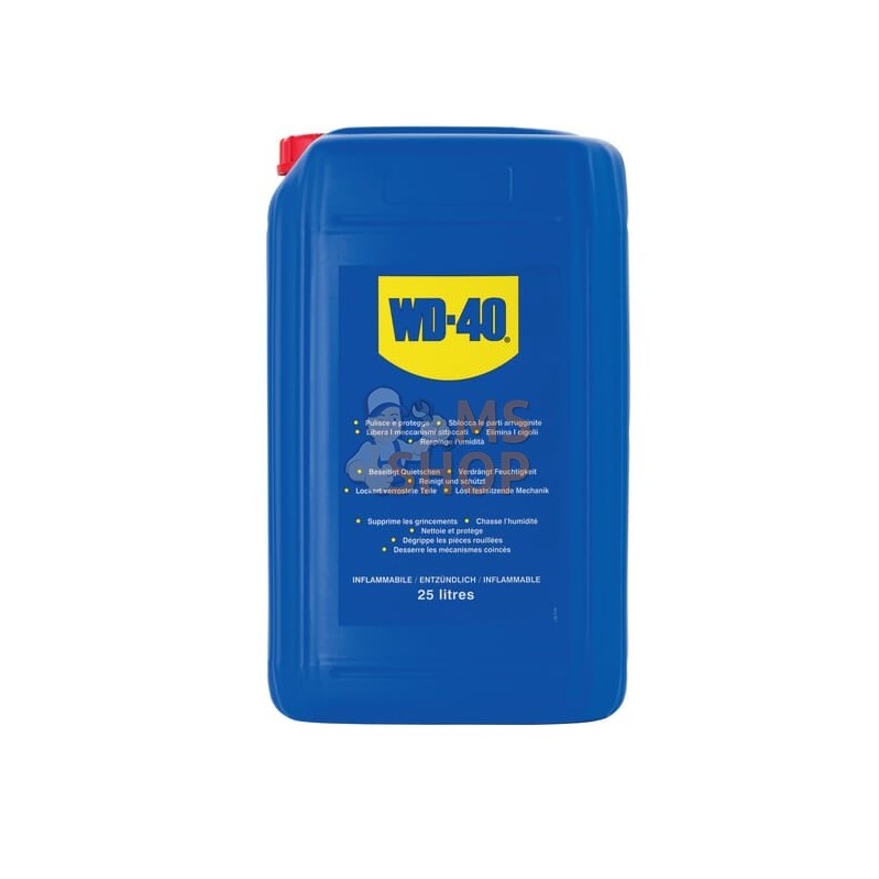 WD-40® produit multifonction bidon de 25 litres | WD-40 WD-40® produit multifonction bidon de 25 litres | WD-40PR#50299