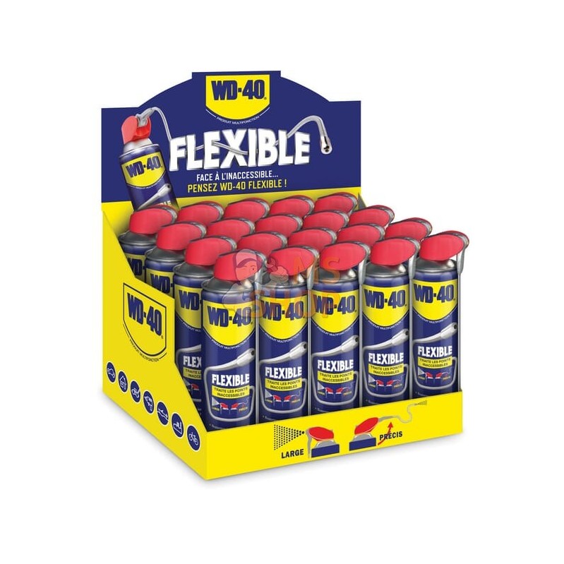 WD-40® produit multifonction avec Flexible® 400ml | WD-40 WD-40® produit multifonction avec Flexible® 400ml | WD-40PR#1112874