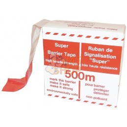 Ruban de chantier rouge/blanc 80mmx500m | WEMAS Ruban de chantier rouge/blanc 80mmx500m | WEMASPR#914422