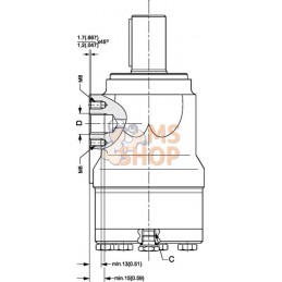 Moteur Orbit Cardan Ø32, 4-L | WHITE Moteur Orbit Cardan Ø32, 4-L | WHITEPR#1112689
