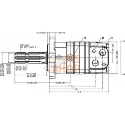 Moteur Orbit Cardan 1 3/8"Z6 | WHITE Moteur Orbit Cardan 1 3/8"Z6 | WHITEPR#1112705