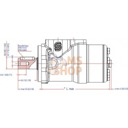 Moteur Orbit , Cardan Ø25,WDH | WHITE Moteur Orbit , Cardan Ø25,WDH | WHITEPR#1112729