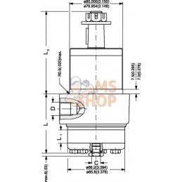 Moteur Orbit , Cardan Ø1",Leck | WHITE Moteur Orbit , Cardan Ø1",Leck | WHITEPR#1112743