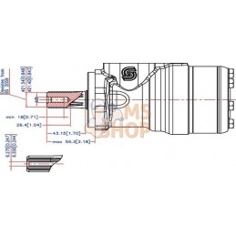 Moteur Orbit Cardan 1" Z6, WHD | WHITE Moteur Orbit Cardan 1" Z6, WHD | WHITEPR#1112772