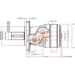 Moteur Orbit , Cardan Ø32,2-L, | WHITE Moteur Orbit , Cardan Ø32,2-L, | WHITEPR#1112778