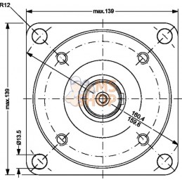 Roue Moteur Cardan Ø32, zyl. | WHITE Roue Moteur Cardan Ø32, zyl. | WHITEPR#1112812