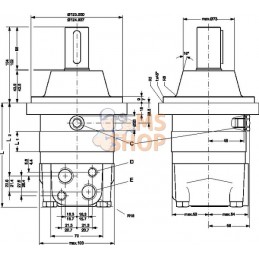 Roue Moteur Cardan Ø32, zyl. | WHITE Roue Moteur Cardan Ø32, zyl. | WHITEPR#1112812