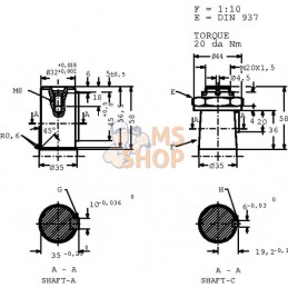 Roue Moteur Cardan Ø35, Coniqu | WHITE Roue Moteur Cardan Ø35, Coniqu | WHITEPR#1112828