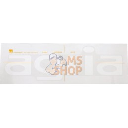 Plaque blanche agria | AGRIA Plaque blanche agria | AGRIAPR#213045