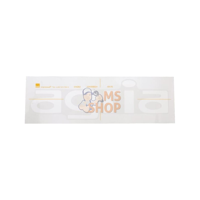 Plaque blanche agria | AGRIA Plaque blanche agria | AGRIAPR#213045