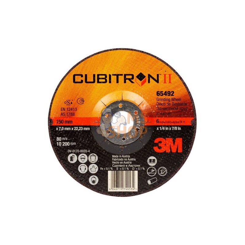 Disque Cubitron II 230x7x22mm | 3M Disque Cubitron II 230x7x22mm | 3MPR#505519 Disque Cubitron II 230x7x22mm | 3M Disque Cubitron II 230x7x22mm | 3MPR#505519