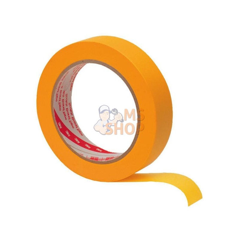 244 Bande de masquage or 18 mm x 50 m | 3M 244 Bande de masquage or 18 mm x 50 m | 3MPR#772355