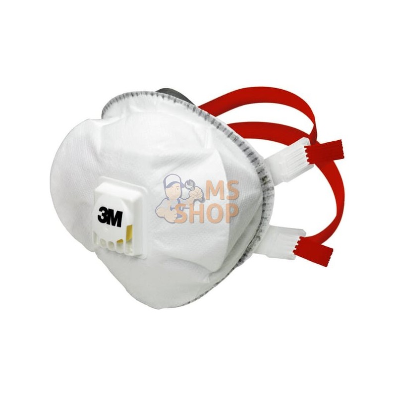 Masque antip. a. soupape P3 (5x) | 3M Masque antip. a. soupape P3 (5x) | 3MPR#640029 Masque antip. a. soupape P3 (5x) | 3M Masque antip. a. soupape P3 (5x) | 3MPR#640029