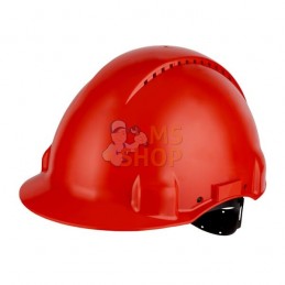 Casque de sécurité rouge G3000 | 3M Casque de sécurité rouge G3000 | 3MPR#583575