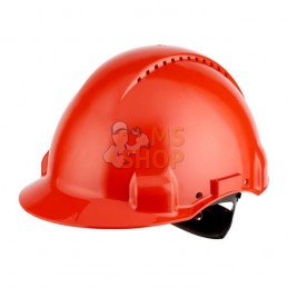 Casque de sécurité rouge G3000 | 3M Casque de sécurité rouge G3000 | 3MPR#583582