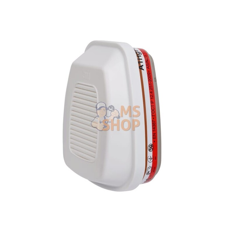 Filtre à gaz 6000 HgP3 (2P) | 3M Filtre à gaz 6000 HgP3 (2P) | 3MPR#640010