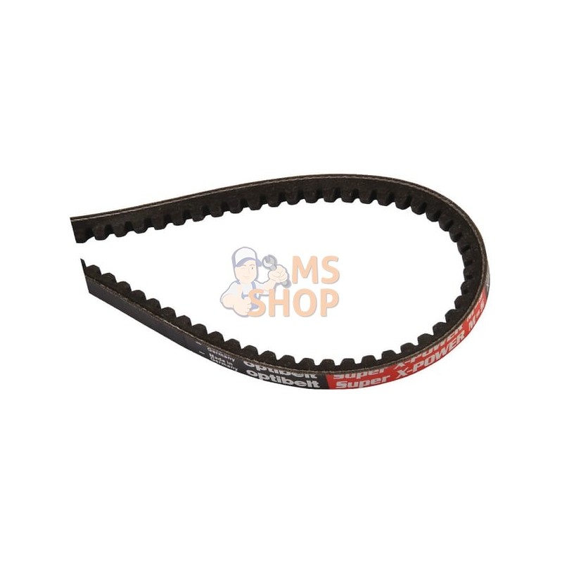 Jeu de 2 courroies trap. 9,7x825 | AS-MOTOR Jeu de 2 courroies trap. 9,7x825 | AS-MOTORPR#159481