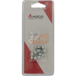 Graisseur droit M8 x 1 (x6) | AGCO BLISTER Graisseur droit M8 x 1 (x6) | AGCO BLISTERPR#1073600