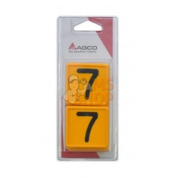 Nummernblock Nr.7 | AGCO BLISTER Nummernblock Nr.7 | AGCO BLISTERPR#919138